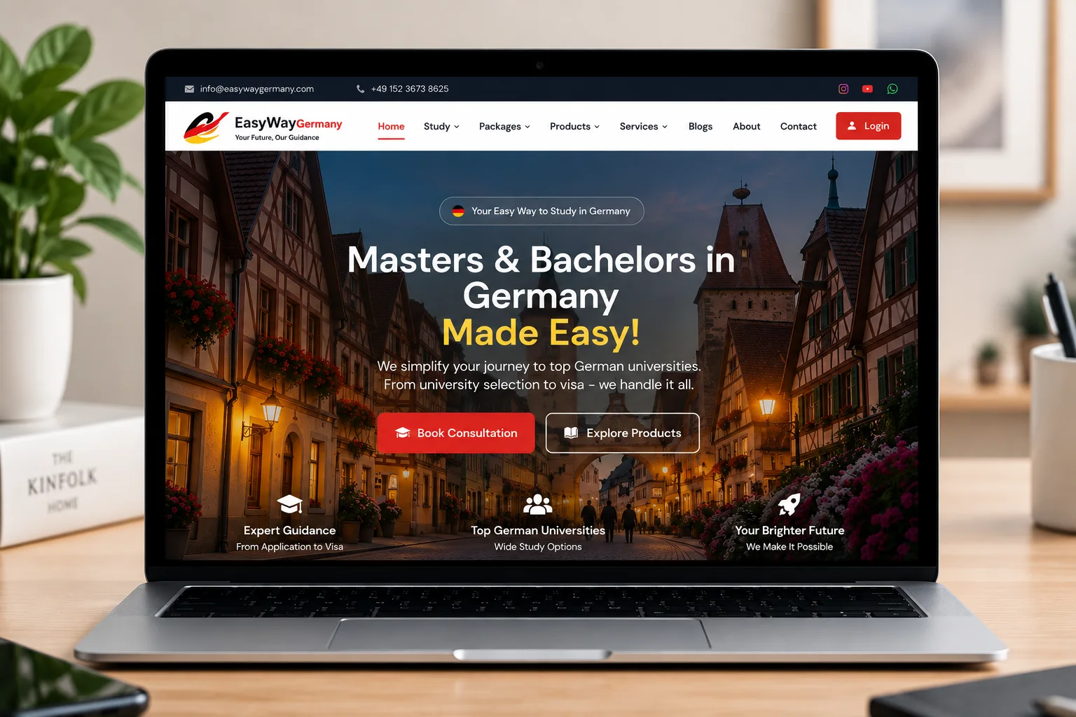 EasyWayGermany website preview
