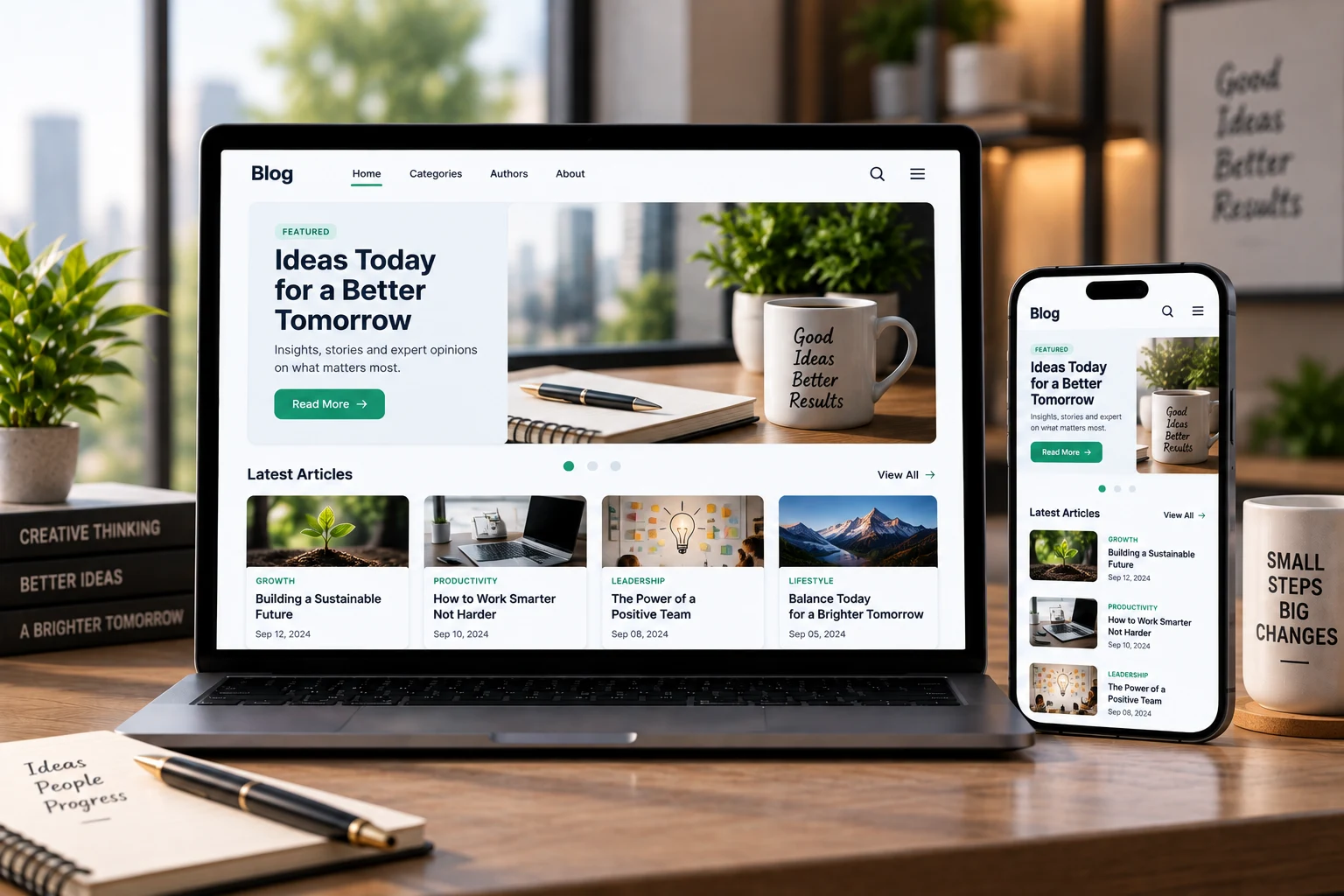Blog Website Development