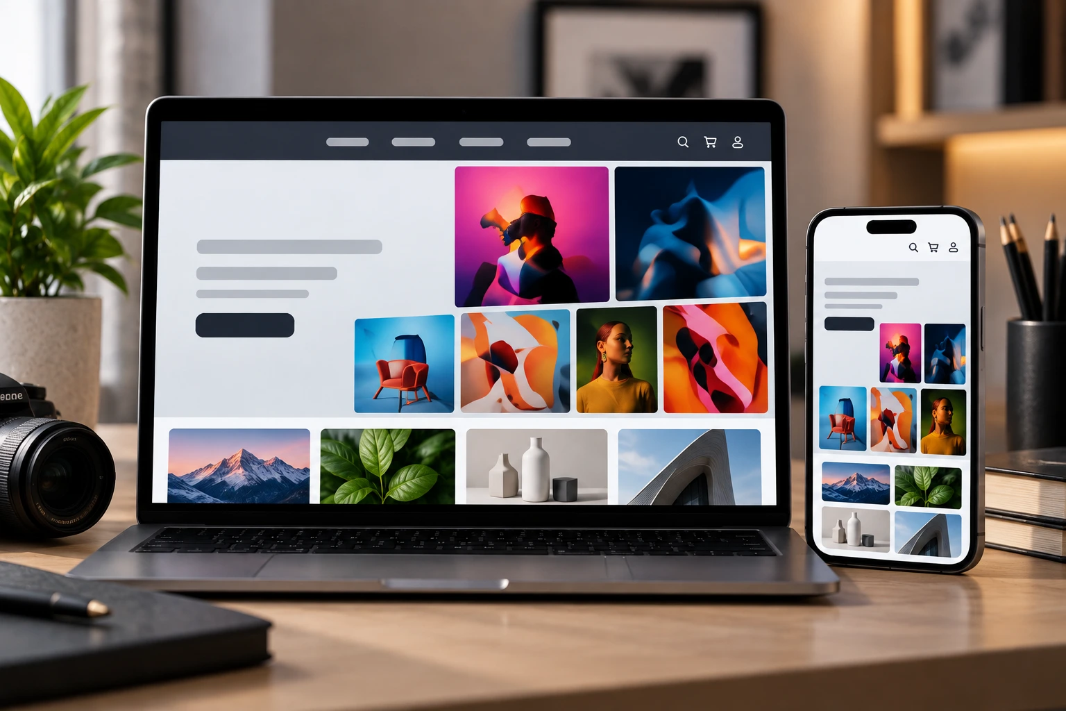 Portfolio Website Development