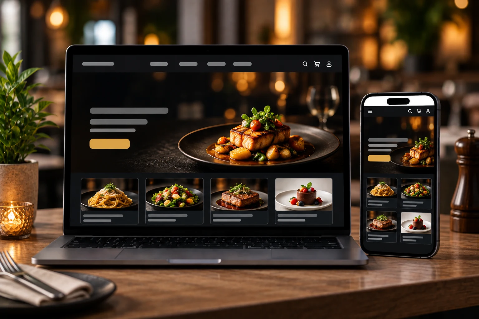Restaurant Website Development